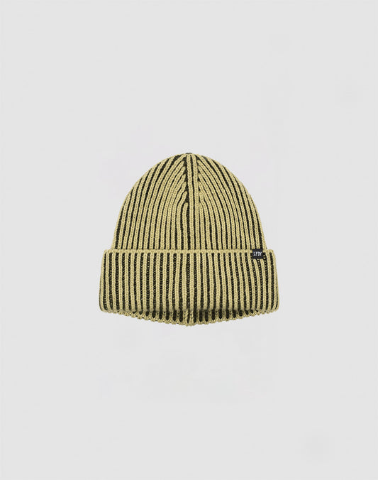 2 Tone Rib Knit Beanie