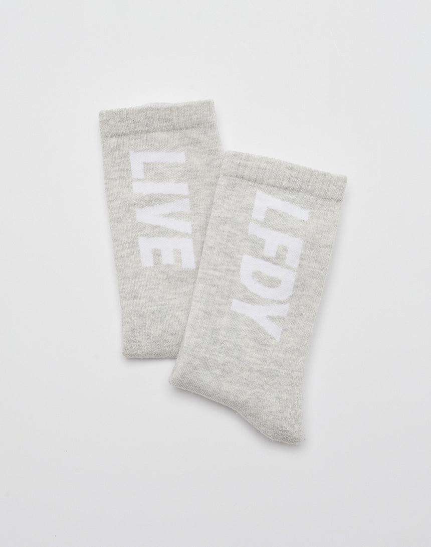 Basic Typo Socks (2 Pack)