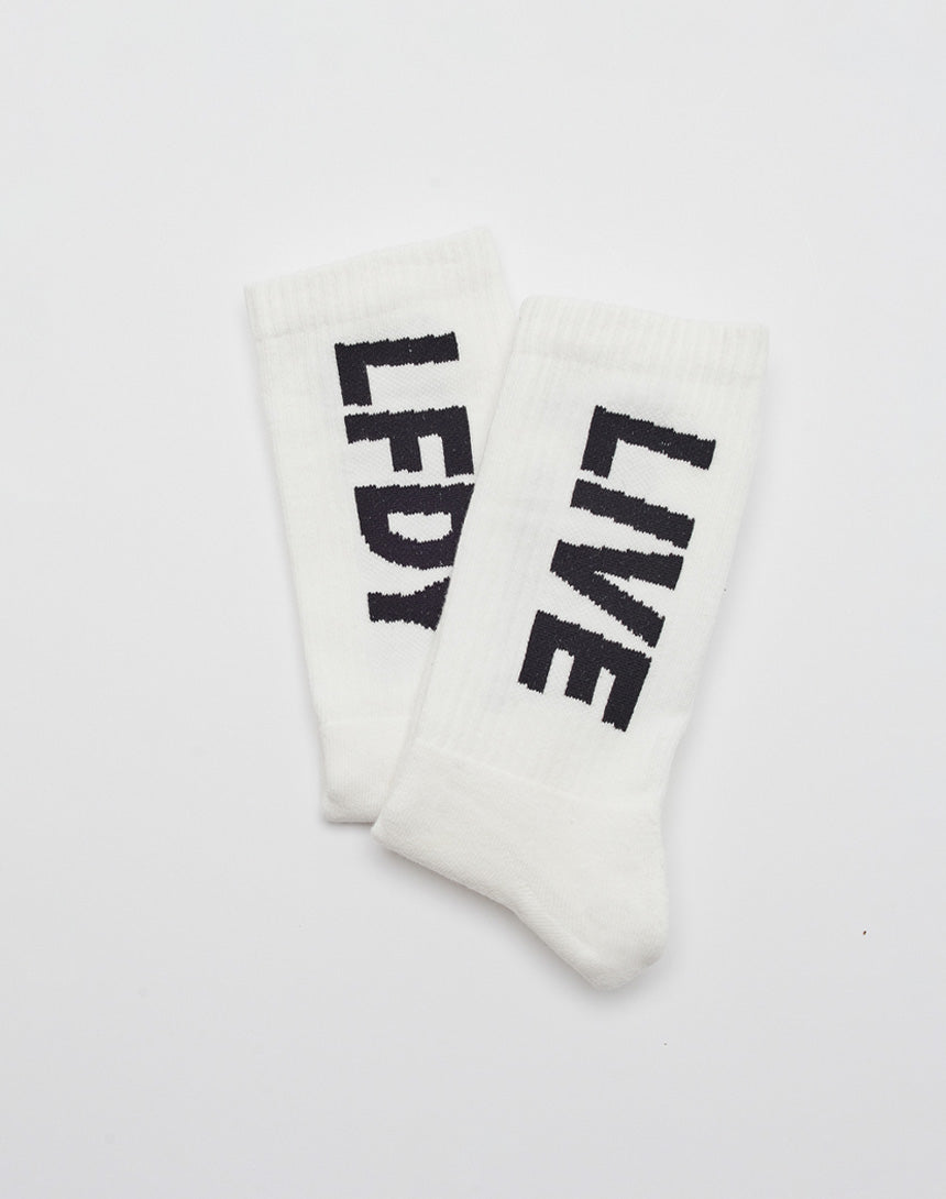 Basic Typo Socks (2 Pack)
