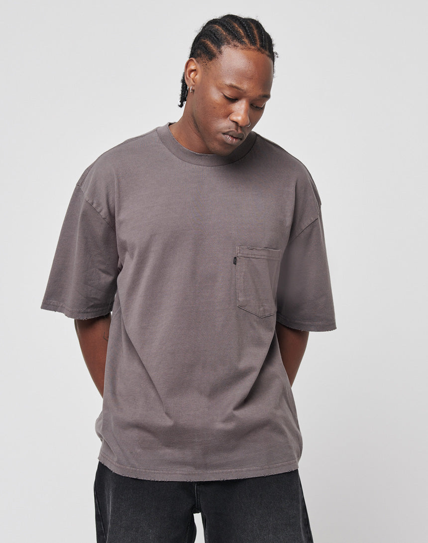 Destroyed Pocket Tee