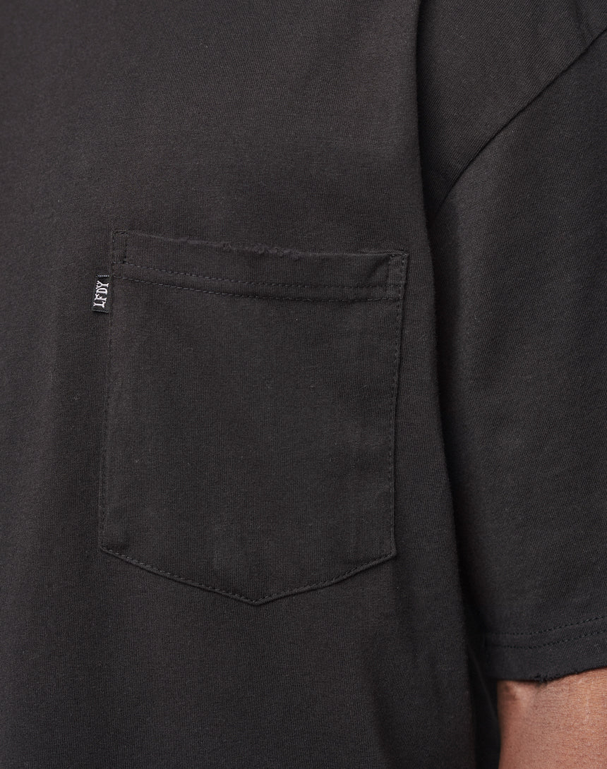 Destroyed Pocket Tee