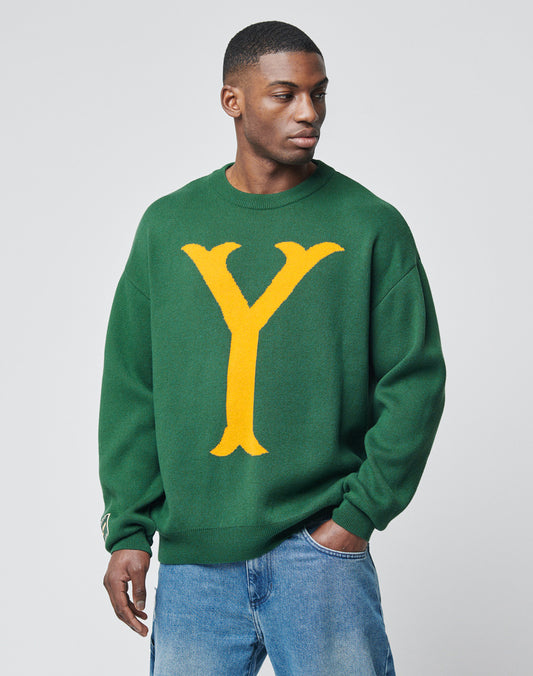 Y Knit Sweater