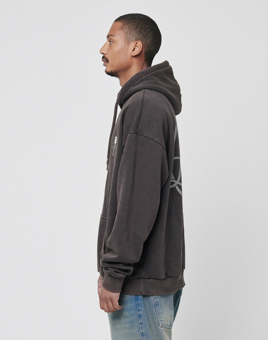 Live Fast Skull Hooded