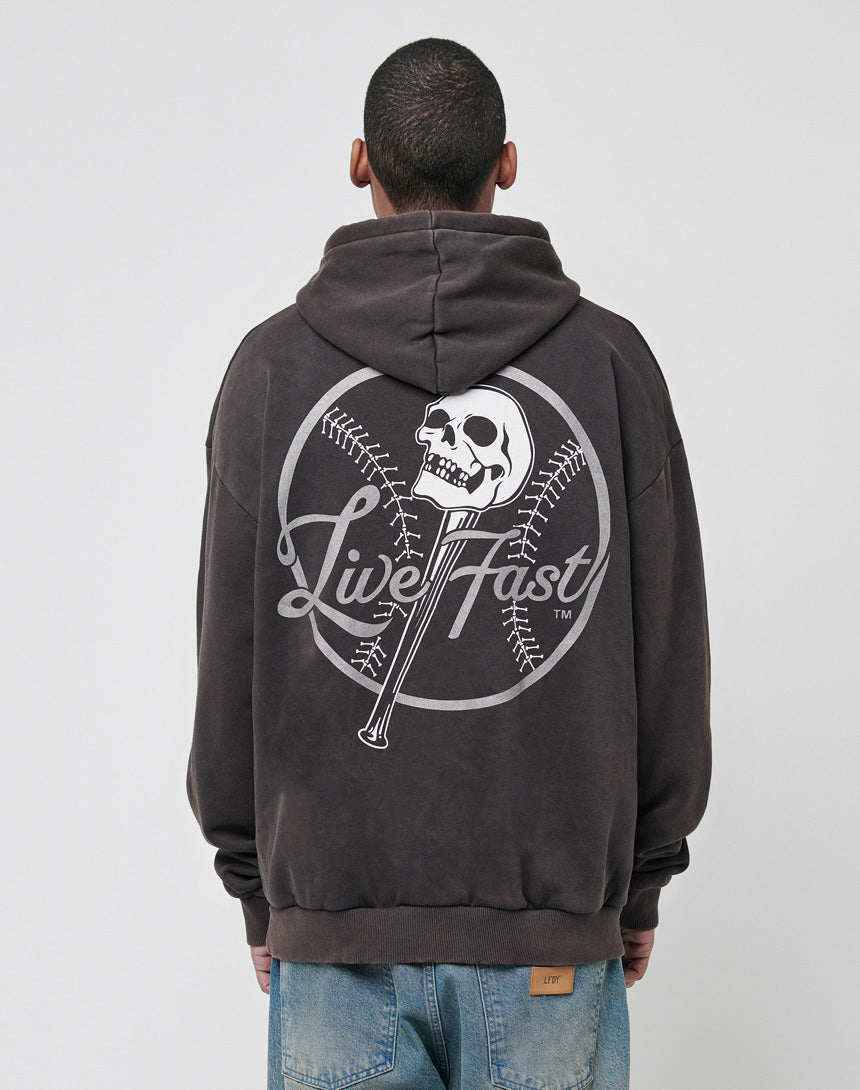 Live Fast Skull Hooded