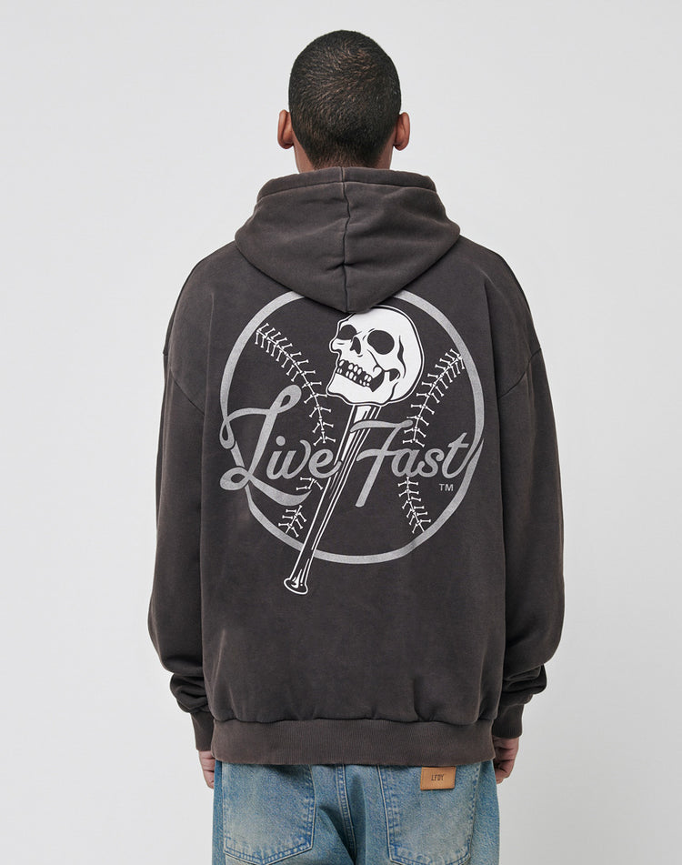 Live Fast Skull Hooded