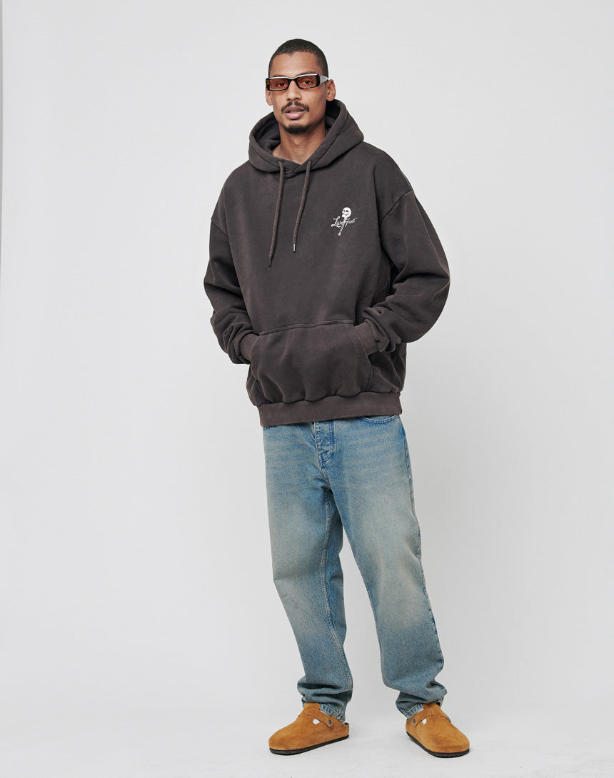 Live Fast Skull Hooded