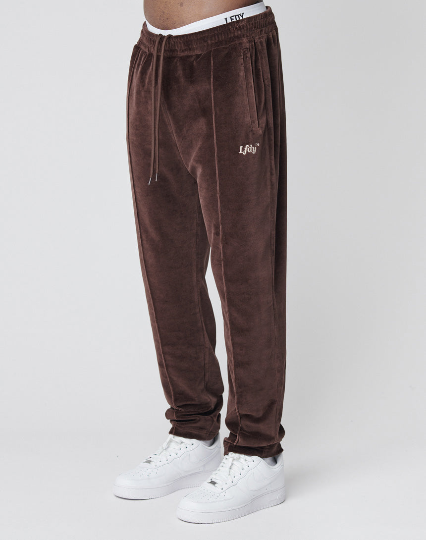 Velvet Tracksuit Pants