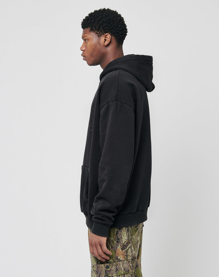 Live Fast Rhinestone Hooded