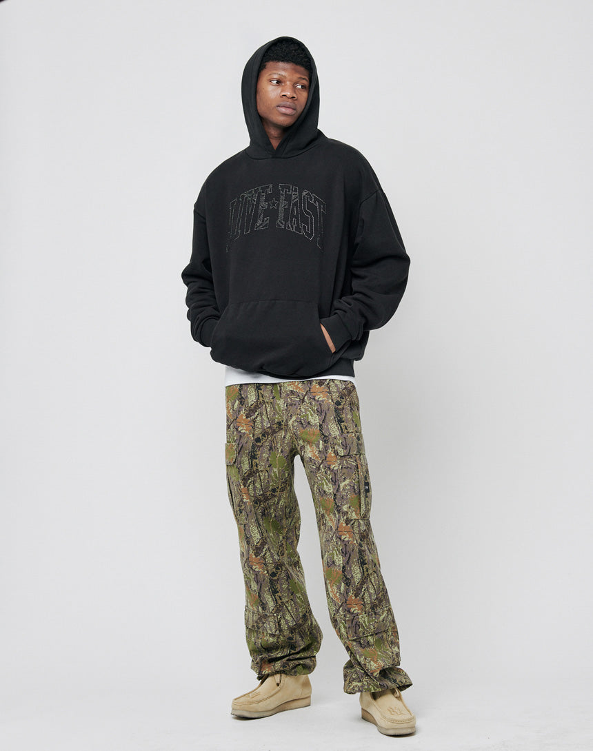 Live Fast Rhinestone Hooded