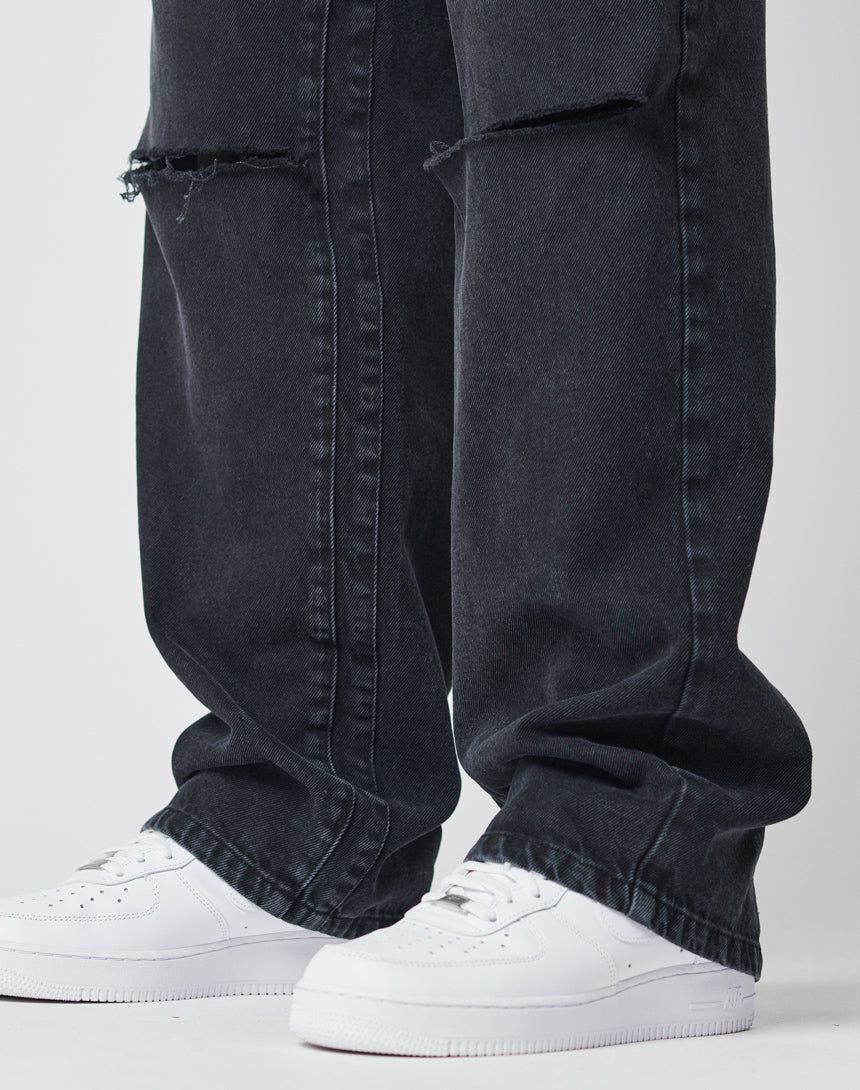 Oversize Ripped Denim