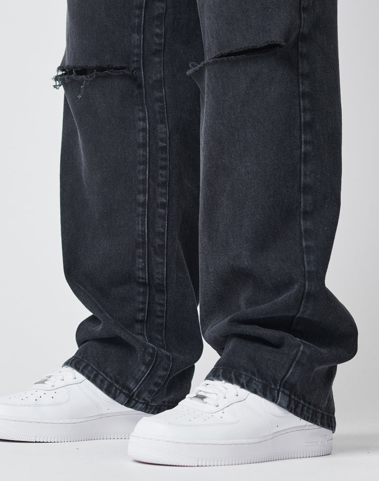 Oversize Ripped Denim