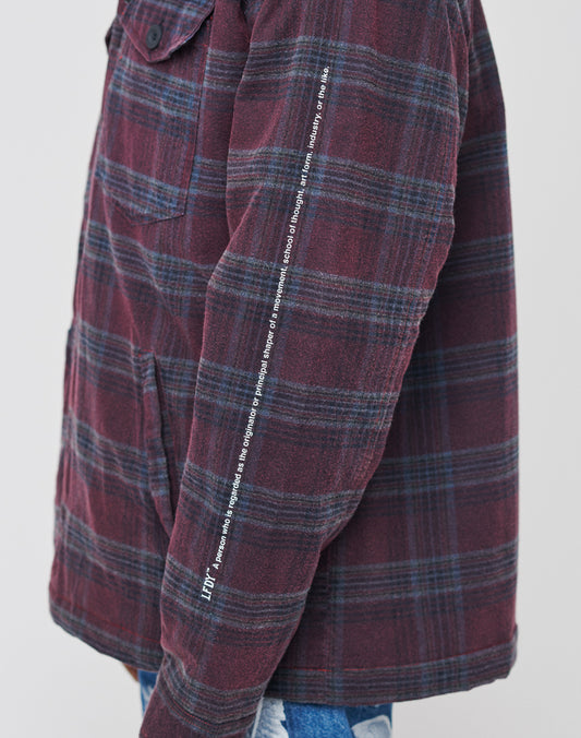 Padded Flannel Jacket