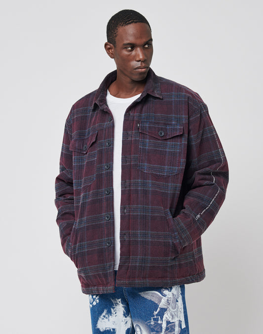 Padded Flannel Jacket