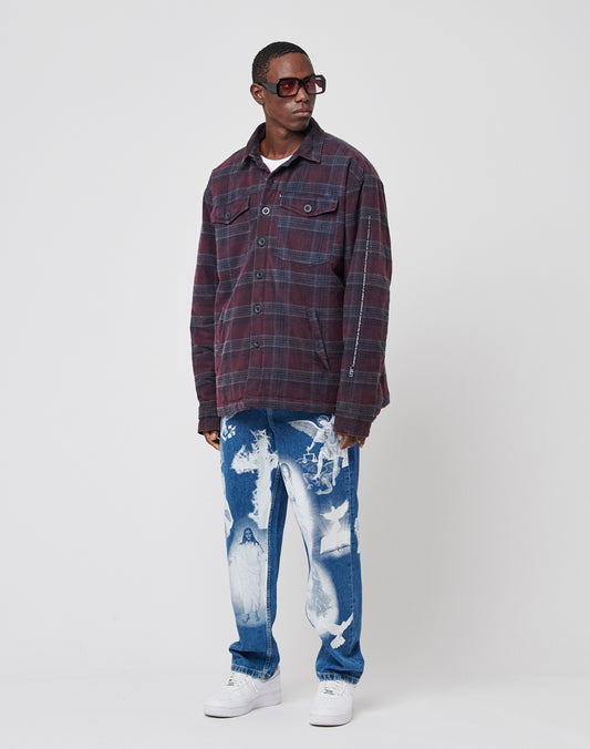 Padded Flannel Jacket