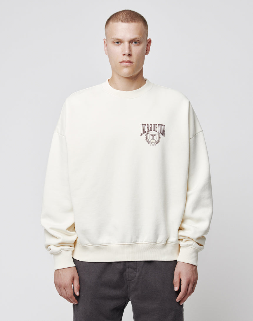 Live Fast Die Young Chest Sweater