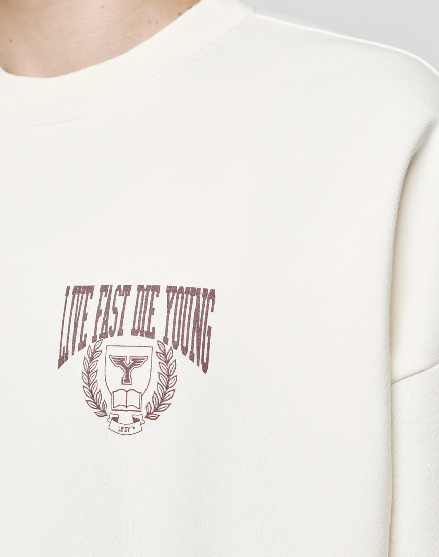 Live Fast Die Young Chest Sweater