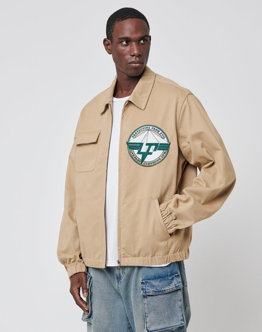 Live Fast Twill Jacket
