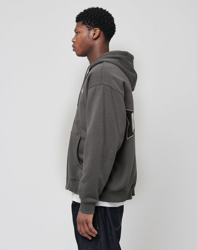Y Cross Hooded Zip