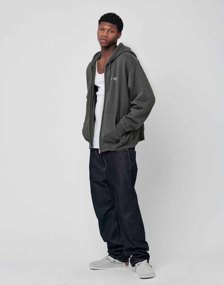 Y Cross Hooded Zip