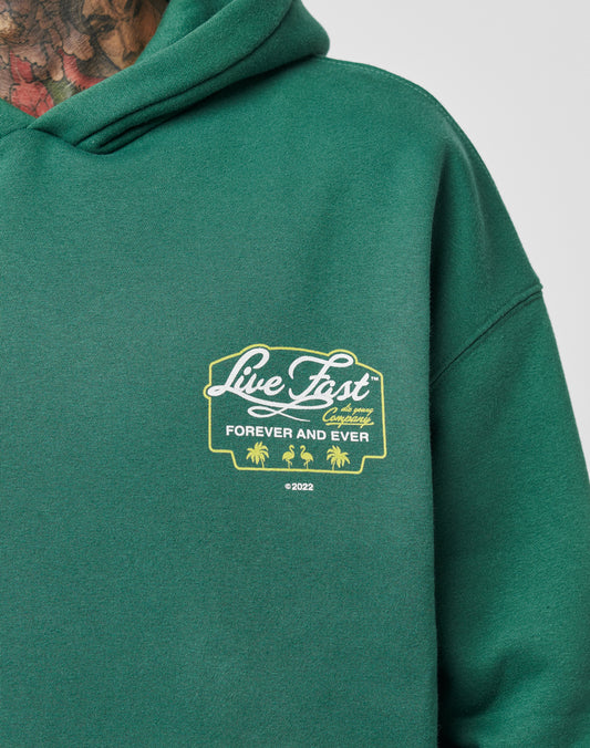 Live Fast Greetings Hooded