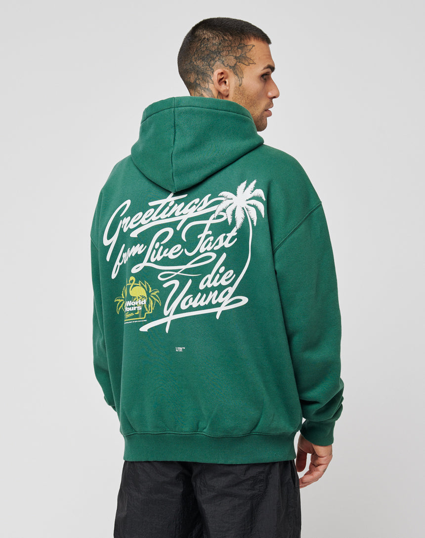 Live Fast Greetings Hooded