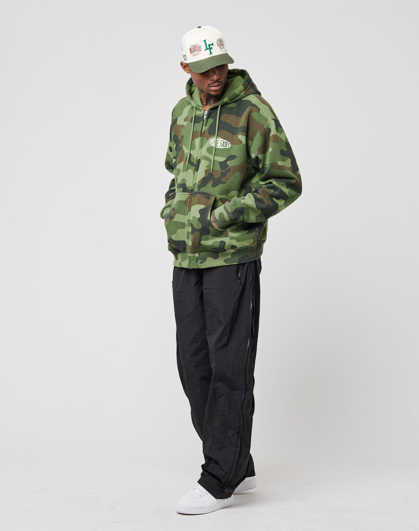 LFDY Army Hooded Zip