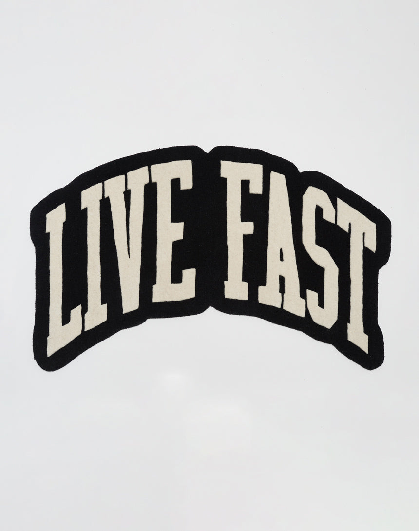 Live Fast Carpet