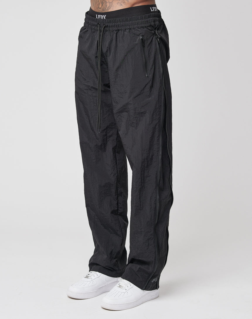 Zip Tape Track Pants – LIVE FAST DIE YOUNG