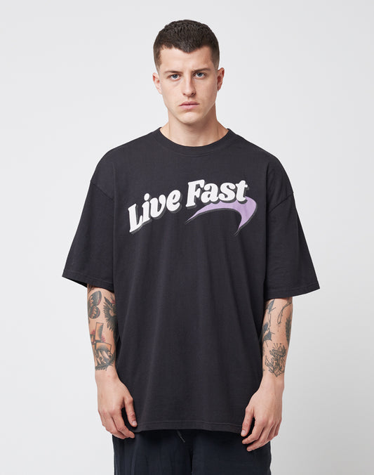 Live Fast Hook Tee