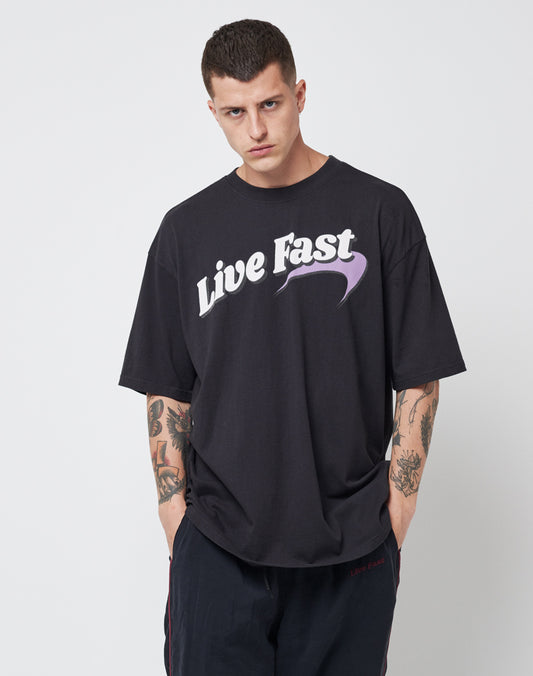 Live Fast Hook Tee